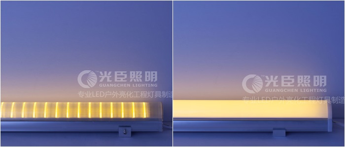 LED护栏管效果