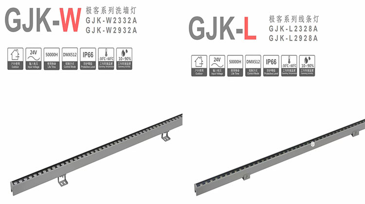 LED线条灯洗墙灯